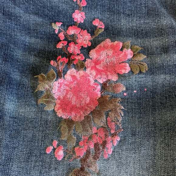 Torrid Girlfriends Printed Jeans - Picture 5 of 14